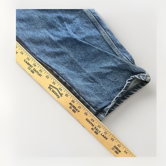 Wrangler FR Jeans Mens 38x30 Blue Riggs Workwear Flame Resistant Denim - Picture 9 of 10